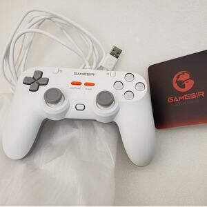 GameSir Tegenaria Lite Wired Gaming Controller Serene White Anti-Drift Joysticks